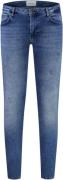 Pure Path The jone skinny fit jeans denim mid blue