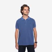 Nomad Taupo bio-katoen polo heren | indigo