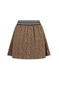 Tygo & Vito Meisjes sweat rok aop rosa camel