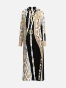 Mucho Gusto Silk dress turin long snake belts