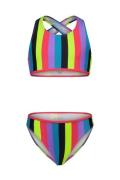 B.Nosy Meisjes bikini aop regenboog streep