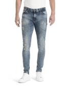 Purewhite The jone w0510 blue denim