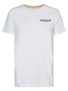 Petrol Industries T-shirt back print off-white