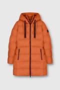 Rino & Pelle Padded coat with double closure and rib -