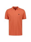 No Excess Polo stretch solid brique