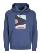 Jack & Jones Jcofast print sweat hood smu -