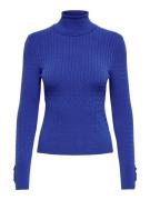 Only Onllorelai ls cable rollneck knt -