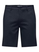 Only & Sons Onsmark 0209 melange shorts noos navy