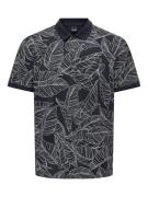 Only & Sons Onsvail reg ss aop polo cs dessin