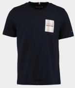 Tommy Hilfiger T-shirt korte mouw monotype woven label tee mw0mw35459/...