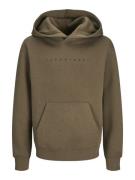 Jack & Jones Jjestar jj sweat hood noos jnr taupe