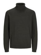 Jack & Jones Jjebasic knit roll neck jnr donker