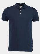 Bos Bright Blue Polo korte mouw oscar polo fine pique plain 22108os03b...