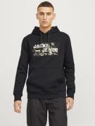 Jack & Jones Jcooutdoor logo sweat hood sn