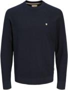 Jack & Jones Jprblurony knit crew neck maritime blue/mariti