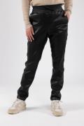 Nukus Paris pants pu black