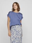 Vila Viellette s/s satin top/su noos