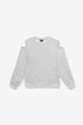 Alix The Label Ladies knitted cut out sweater melee