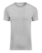 Garage Basis t-shirt ronde hals bodyfit grijs