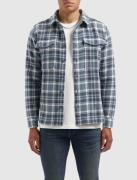 Pure Path Heavy twill checked shirt