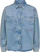 Only Onlanni ls shirt lb dnm jacket cro light blue deni