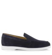 Blackstone bg360 navy loafers van suèd loafers heren