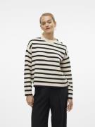 Vero Moda Vmsaba ls o-neck button pullover ga