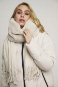 Rino & Pelle Vlien.7002412 rino en pelle scarf with faux fur detail bi...