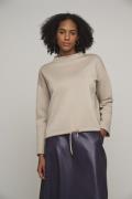 Rino & Pelle Hugo.7002411 rino en pelle high neck sweater light sand