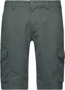 No Excess Korte broek cargo garment dyed + stone wash steel