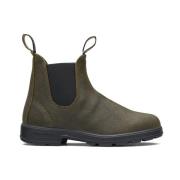 Blundstone 1615 original waxed suede dark olive