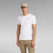 G-Star D19070 c723 slim base 110 white t-shirt o-ne