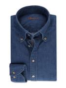 Stenströms Stenstroms body fit denim shirt