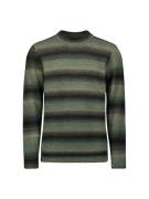 No Excess 25210941 pullover crewneck degrade stripes