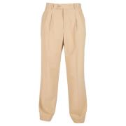 Urban Classics Heren broek met dubbele plooi