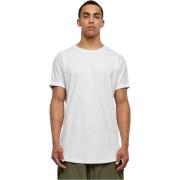 Urban Classics Heren shaped turn up lang t-shirt (set van 2)