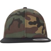 Flexfit Klassieke camo tweekleurige snapback cap