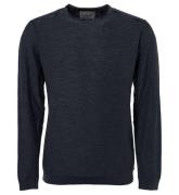 Jack & Jones Jprblamilano stitch knit half zip s navy