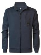 Petrol Industries Sweater collar zip navy