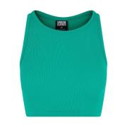 Urban Classics Dames ribbed crop top