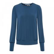 &Co Woman Top laureen- denim blue