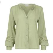 Maicazz Kastre blouse lace-cool matcha