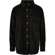 Urban Classics Dames corduroy oversized shirt