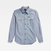 G-Star Marine slim shirt ls blue denim