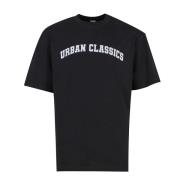 Urban Classics Heren college logo lang t-shirt