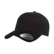 Flexfit Unisex volwassenen geborsteld katoen midprofiel baseball cap