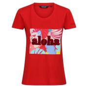 Regatta Dames filandra viii tropical leaves t-shirt