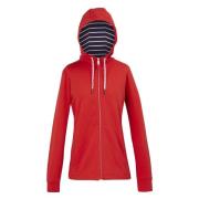 Regatta Dames bayletta gestreepte voering full zip hoodie