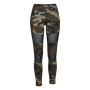 Urban Classics Dames technisch camo mesh legging