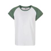 Urban Classics Meisjes contrast raglan t-shirt